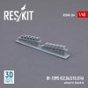 RESKIT RSU48-0264 BF-109G (G2,G6,G10,G14) EXHAUST FOR EDUARD KIT (3D PRINTED) 1/48